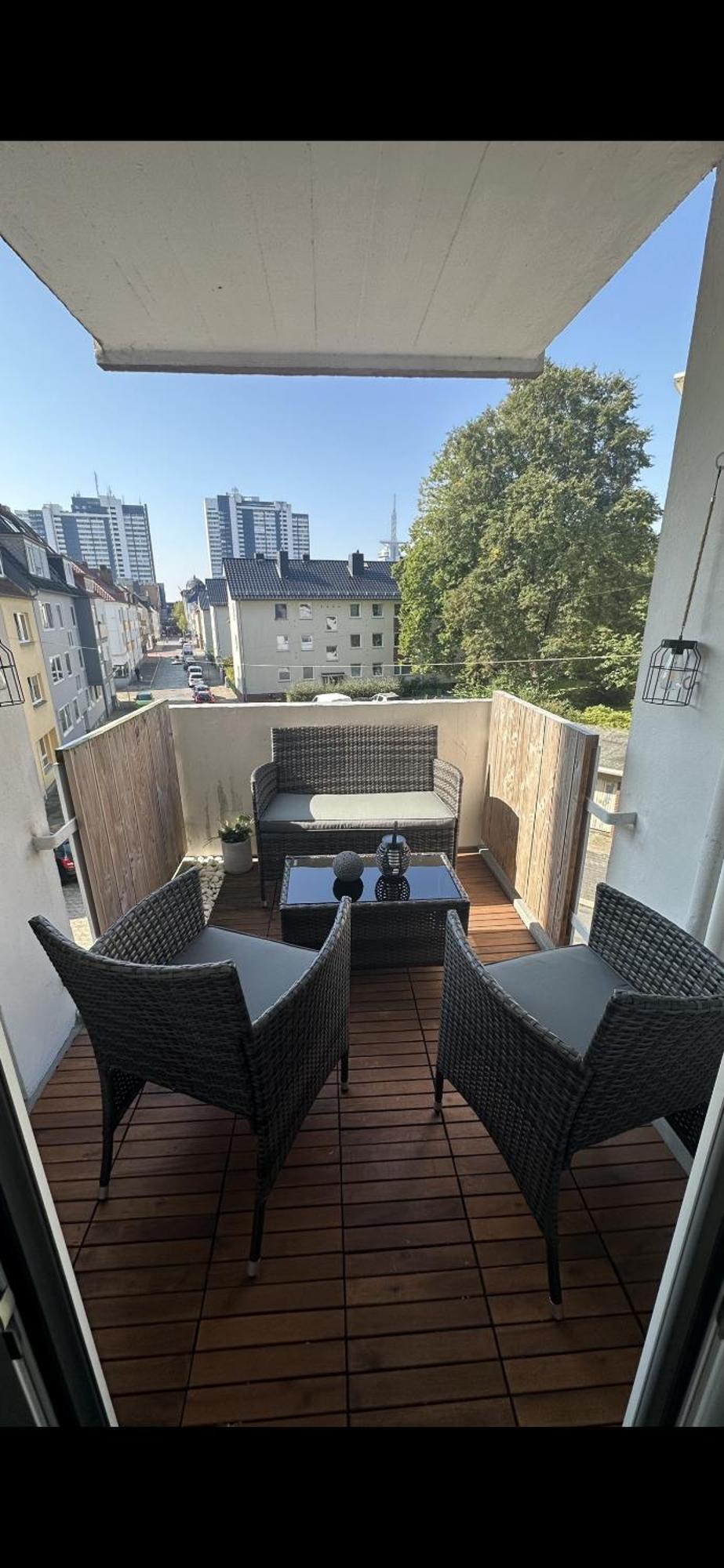 Fewo Am Deich 1 Zentral Mit Stadtblick Und Kontaktloser Check In Bremerhaven Esterno foto